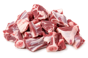 Goat with bone